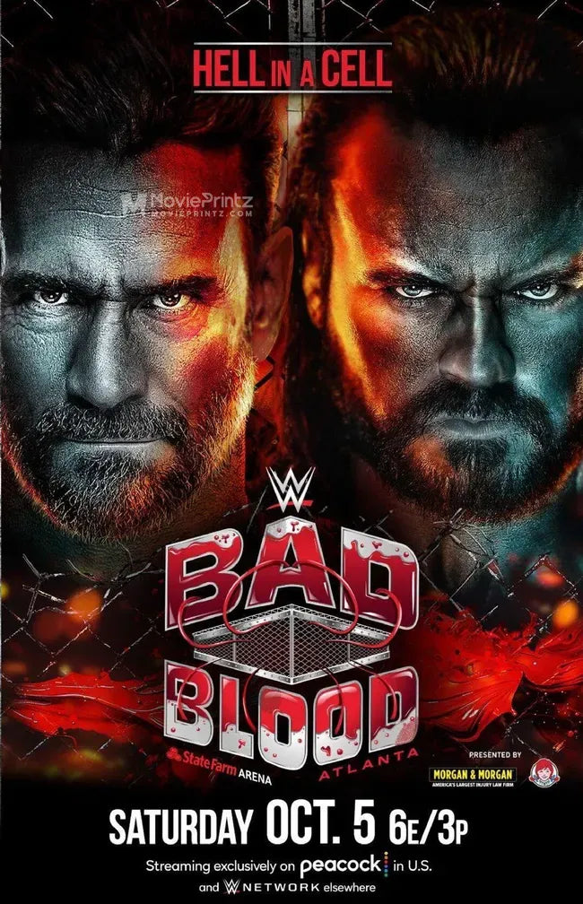 WWE Bad Blood Poster