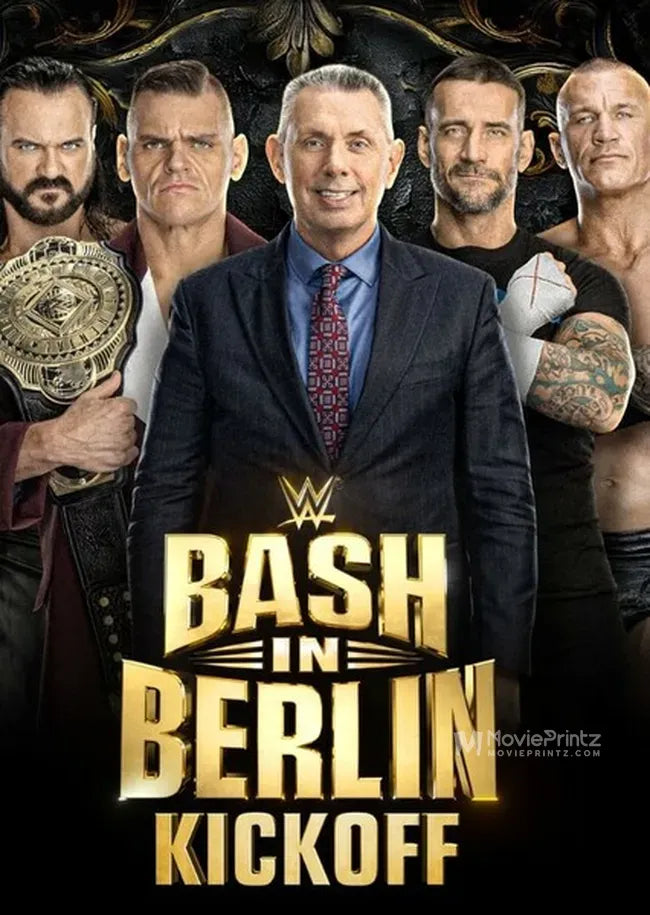 WWE Bash in Berlin Kickoff Poster