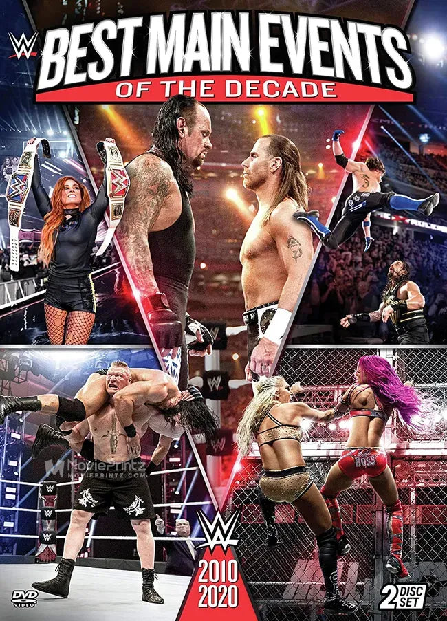 WWE: Best Main Events of the Decade Poster