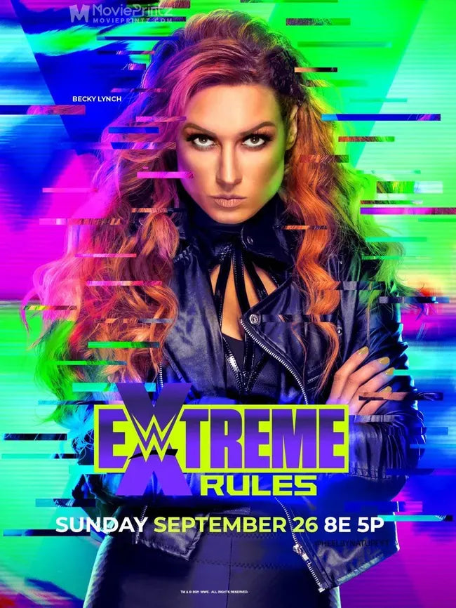 WWE: Extreme Rules Poster