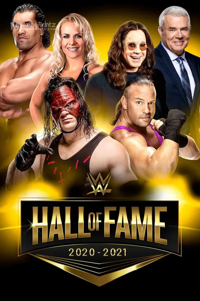 WWE Hall of Fame 2021 Poster