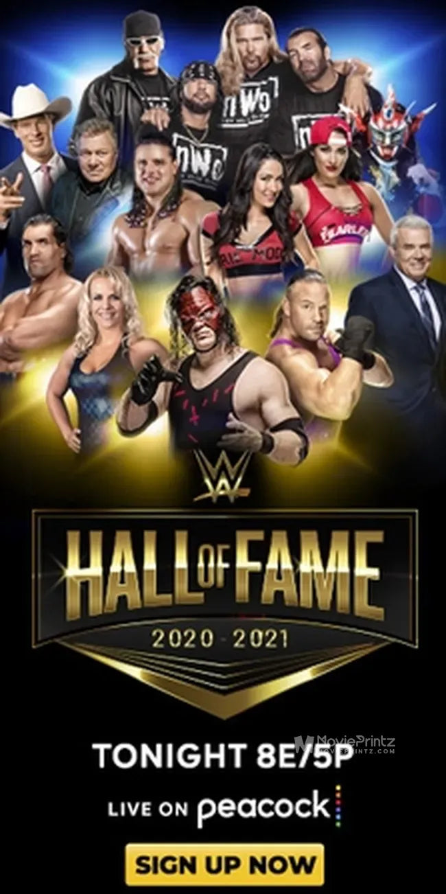 WWE Hall of Fame Poster