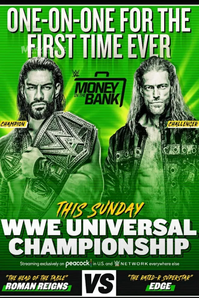 WWE: Money in the Bank Poster