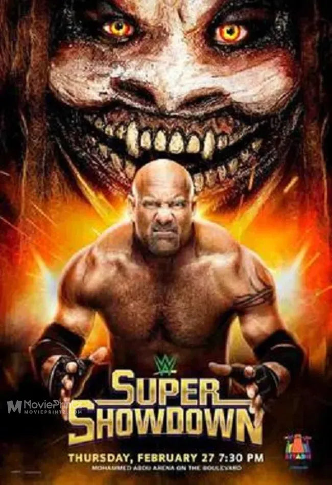 WWE Super ShowDown Poster