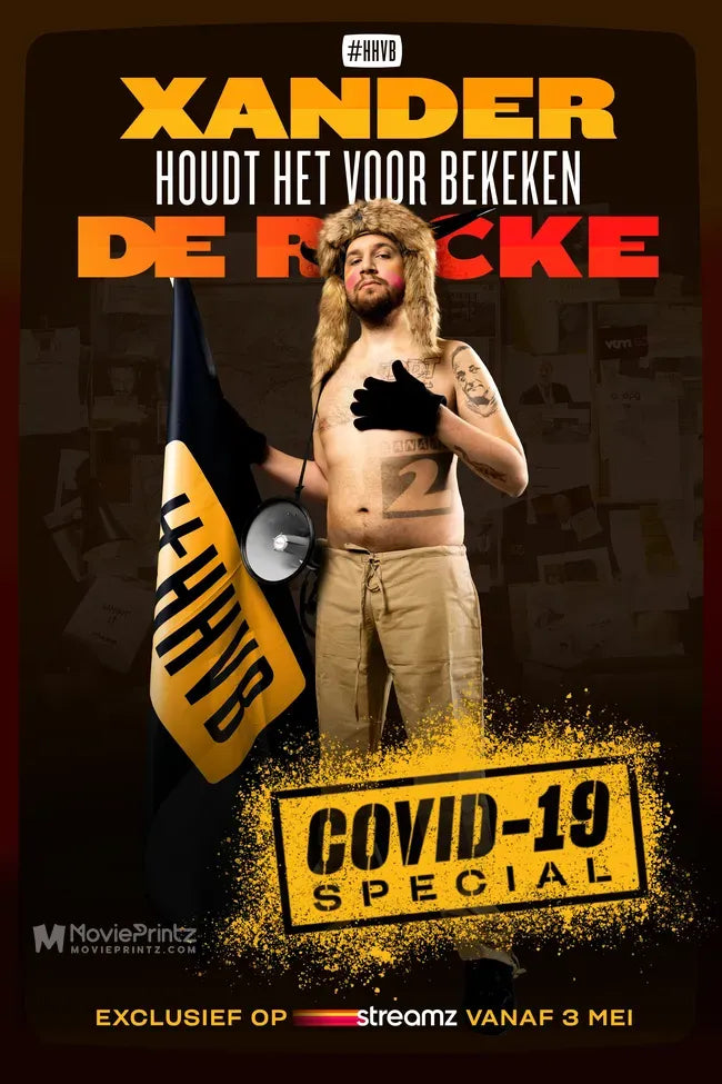 Xander De Rycke: Houdt Het Voor Bekeken Covid-19 Special Poster