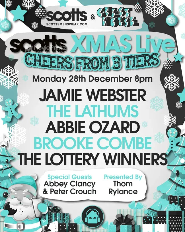 XMAS Live: Cheers from 3 Tiers Poster