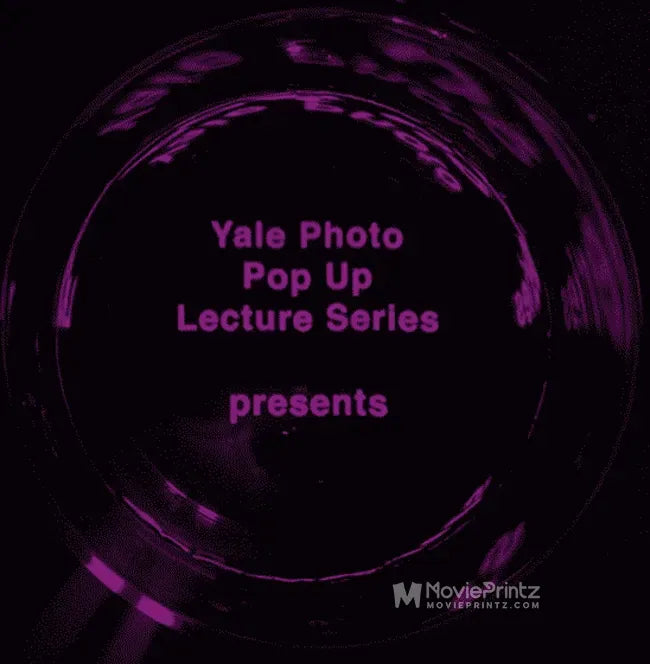 Yale Photo Pop Up Lecture Series Poster