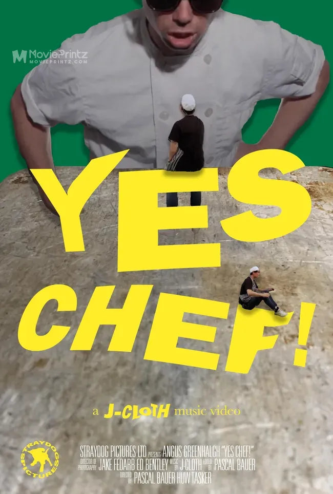 Yes Chef! - J-Cloth Poster