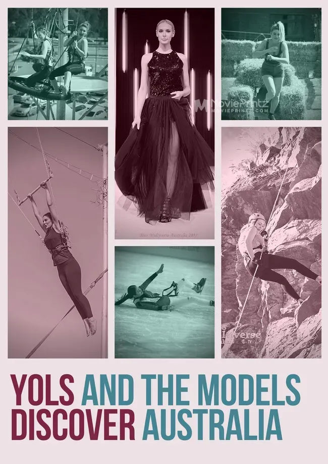 Yols & The Models Discover Australia Poster