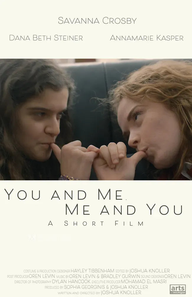 You and Me, Me and You Poster