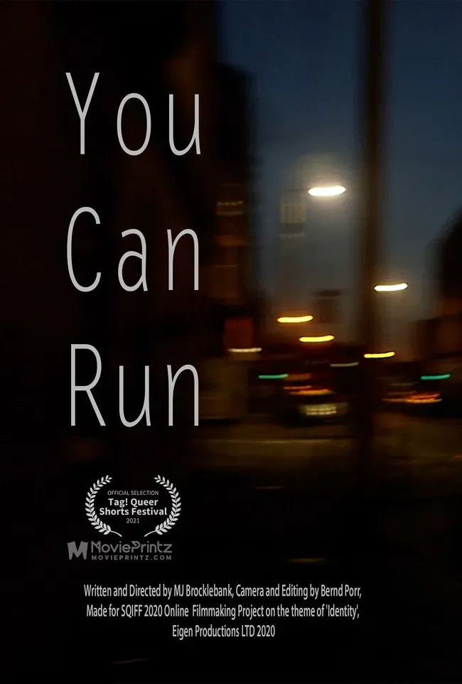 You Can Run Poster