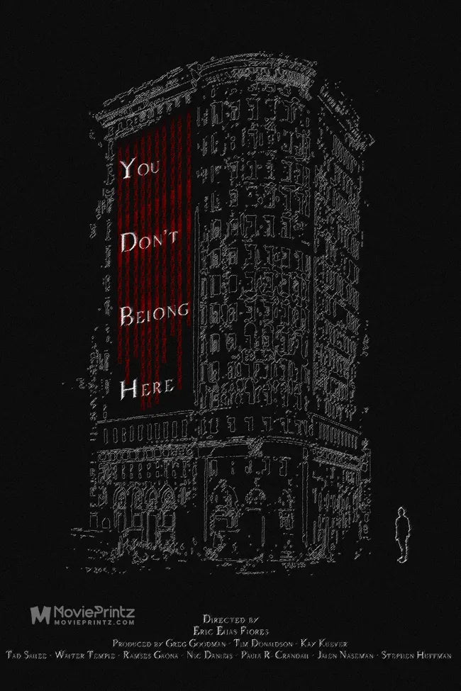 You Don't Belong Here Poster