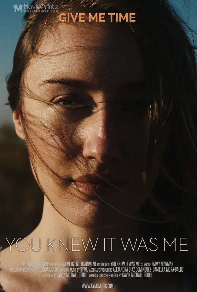 You Knew It Was Me Poster