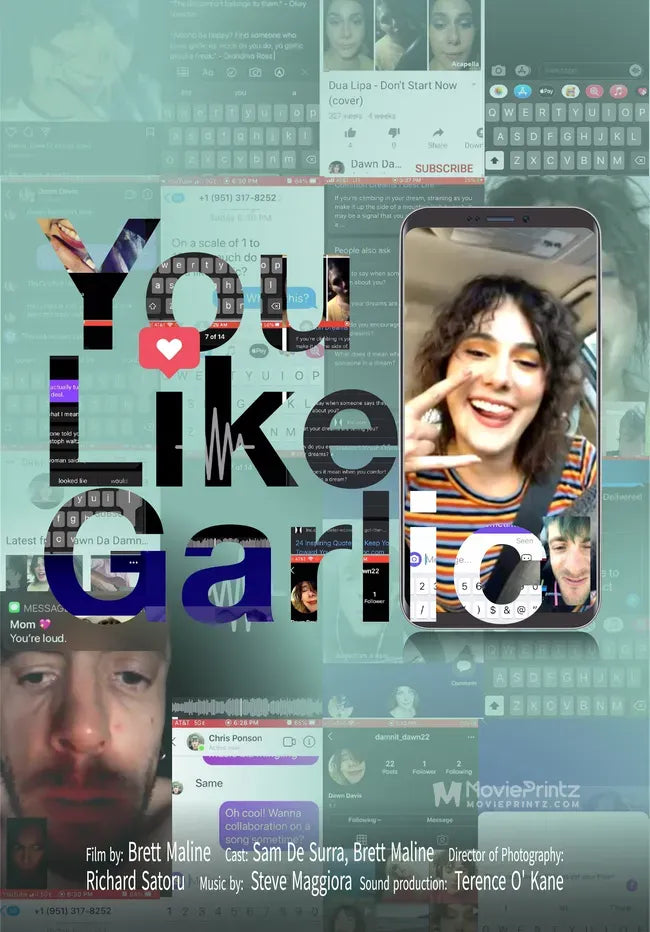 You Like Garlic Poster