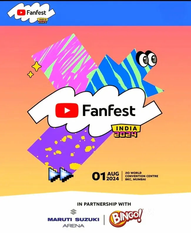 YouTube Fanfest India 2024 Poster