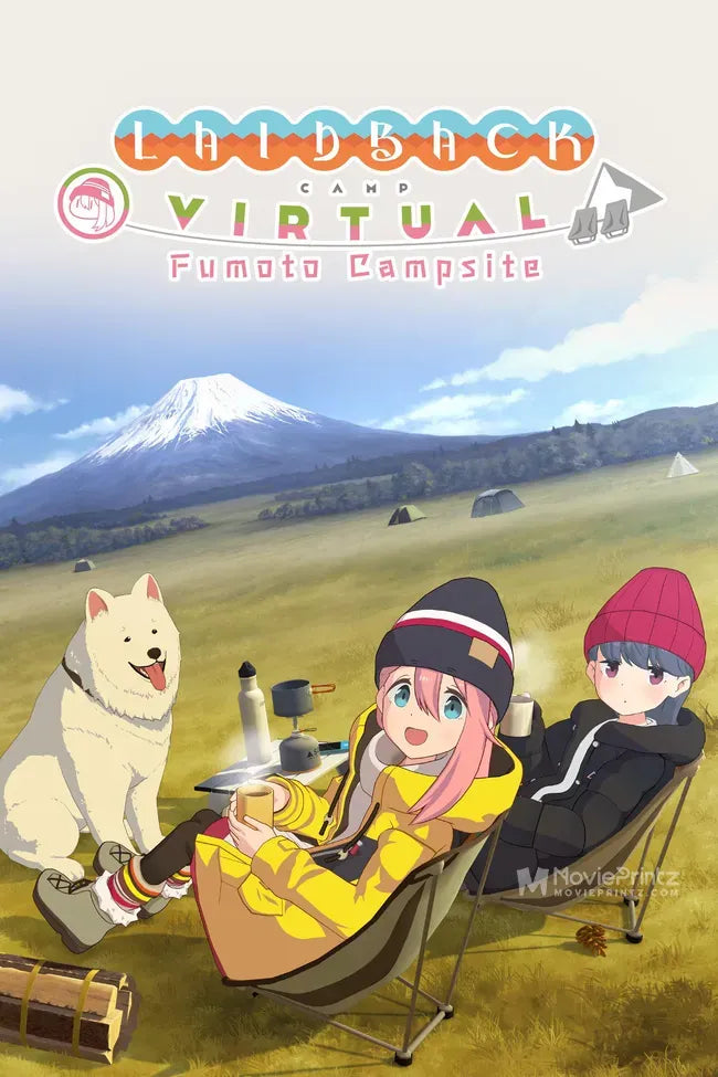 Yurucamp Virtual Camp Fumoto Camp Jo-hen Poster