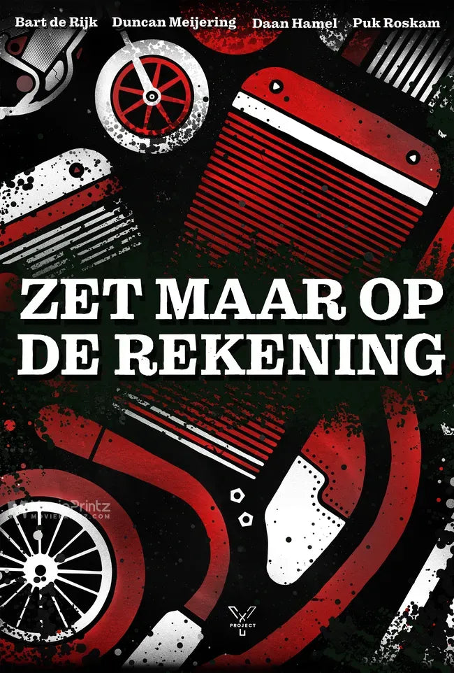 Zet Maar Op De Rekening Poster