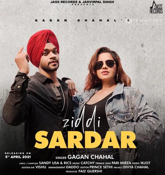 Ziddi Sardar Poster