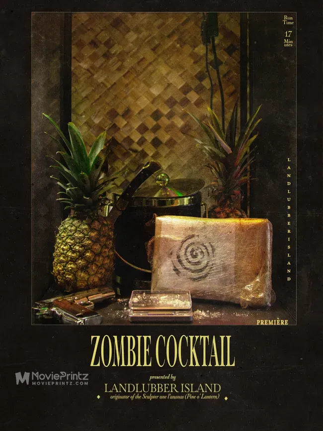 Zombie Cocktail Poster