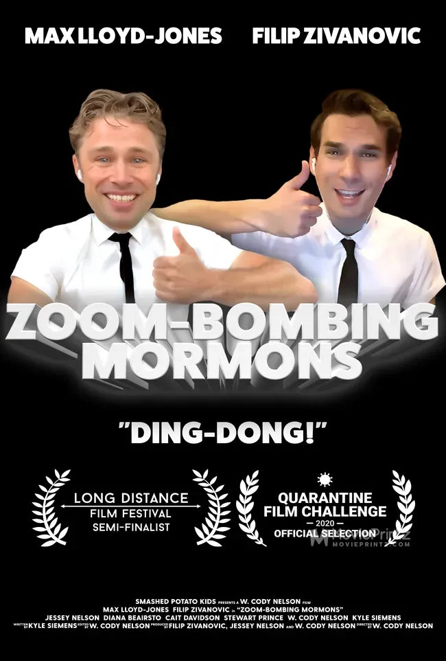 Zoom-Bombing Mormons Poster