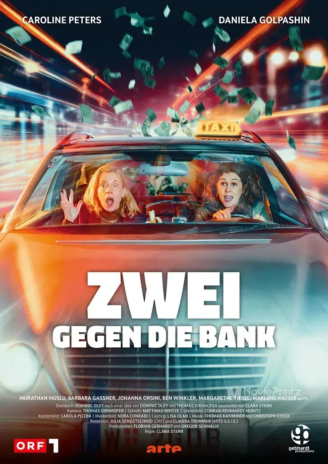 Zwei gegen die Bank Poster